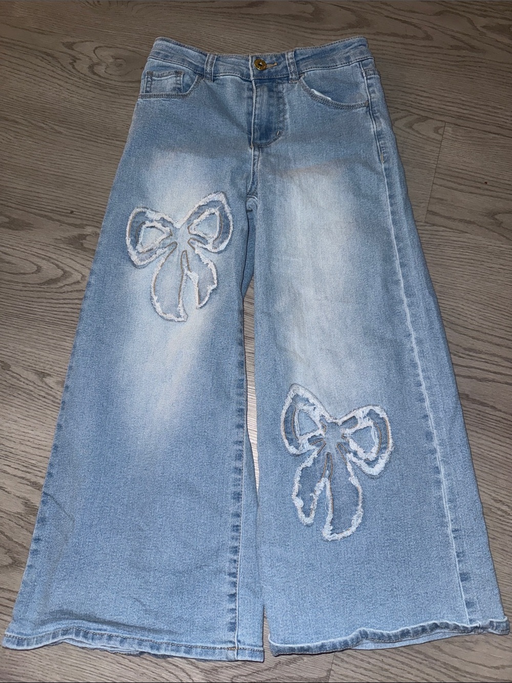 Wild Daisy by Zunie wide leg jean for Girls